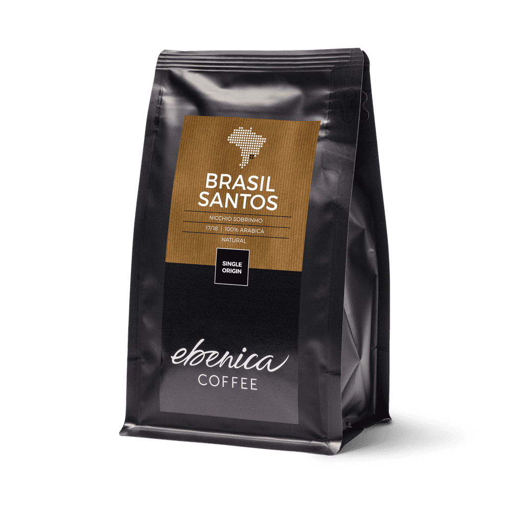 EBENICA COFFEE Brasil Santos - 1000g zrnková
